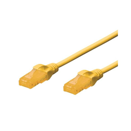 WP WPC-PAT-6U002Y cable de red Amarillo 0,2 m Cat6 U/UTP (UTP)