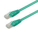 WP WPC-PAT-6U050G cable de red Verde 5 m Cat6 U/UTP (UTP)