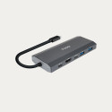 CAJA EXTERNA 6 PUERTOS PARA SSD GRIS TOOQ