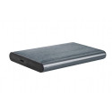 Gembird EE2-U3S-6-GR caja para disco duro externo Carcasa de disco duro/SSD Aluminio 2.5''