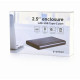 Gembird EE2-U3S-6-GR caja para disco duro externo Carcasa de disco duro/SSD Aluminio 2.5''