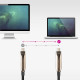 Nanocable Cable USB 3.2 Gen2x1 AOC, 60W 3A PD 10Gbps 8K@60Hz, USB-C M/M, 5m, Negro