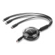 Vention TRKBBE cable USB USB 2.0 1,1 m USB C USB C/Lightning 100 W Negro