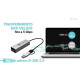 i-tec USB-C/USB-A Metal HUB 3 (2x USB-C, 1x USB-A) Port + 2.5GLAN
