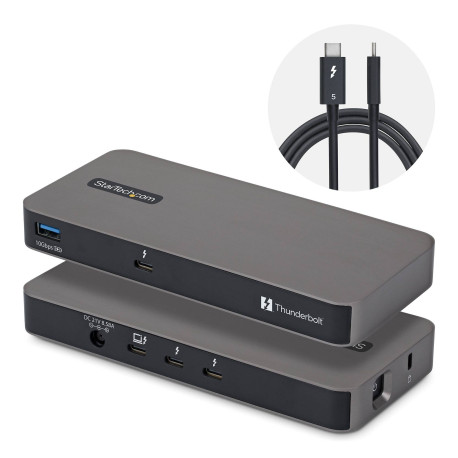 StarTech.com Hub Thunderbolt™ 5 de 4 Puertos con KVM Thunderbolt Share - 80/120Gbps