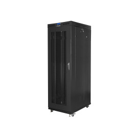 Lanberg FF01-8227-23BL armario rack 27U Rack o bastidor independiente Negro