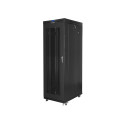 Lanberg FF01-8227-23BL armario rack 27U Rack o bastidor independiente Negro