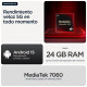 Motorola moto g56 5G 17,1 cm (6.72'') Ranura híbrida Dual SIM Android 15 USB Tipo C 8 GB 256 GB 5200 mAh Negro