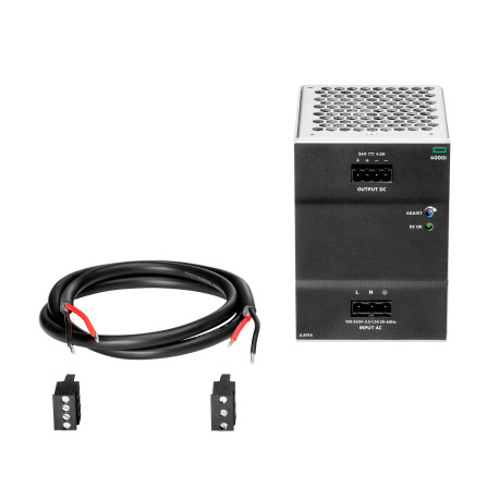 HPE Aruba Networking 4000i POE 54VDC 240W 100-240VAC DIN Power Supply