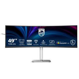 Philips 5000 series 49B2U5900C/00 pantalla para PC 124 cm (48.8'') 5120 x 1440 Pixeles Dual QHD LCD Negro