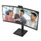 AOC E4 CU34E4CW pantalla para PC 86,4 cm (34'') 3440 x 1440 Pixeles UltraWide Quad HD LED Negro