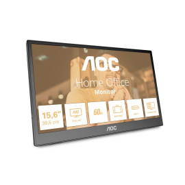 AOC 16T3EA monitor o TV portátil Negro 39,6 cm (15.6'') 1920 x 1080 Pixeles