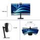 Philips 3000 series 34B2U3600CH/00 pantalla para PC 86,4 cm (34'') 3440 x 1440 Pixeles Wide Quad HD LCD Negro