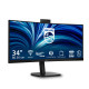 Philips 3000 series 34B2U3600CH/00 pantalla para PC 86,4 cm (34'') 3440 x 1440 Pixeles Wide Quad HD LCD Negro