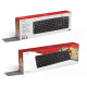 TooQ Teclado USB, 104 teclas, Negro