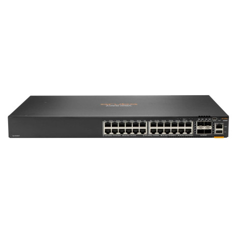 Aruba Networking CX 6200F 24G Class-4 PoE 4SFP+ 370W Gestionado L3 Gigabit Ethernet