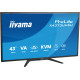 iiyama ProLite X4373UHSU-B2 pantalla para PC 108 cm (42.5'') 3840 x 2160 Pixeles 4K Ultra HD LED Negro