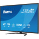 iiyama ProLite X4373UHSU-B2 pantalla para PC 108 cm (42.5'') 3840 x 2160 Pixeles 4K Ultra HD LED Negro