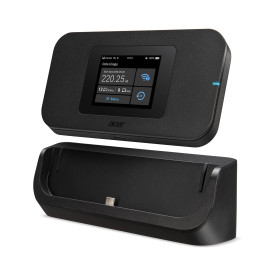 Acer Connect Enduro M4D router inalámbrico Doble banda (2,4 GHz / 5 GHz) 5G Negro
