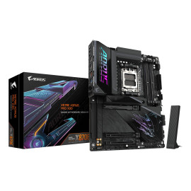 GIGABYTE X870E AORUS PRO X3D Placa Base - Compatible con procesadores AMD