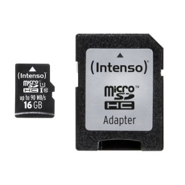 Intenso 3433470 memoria flash 16 GB MicroSDHC Clase 10 UHS