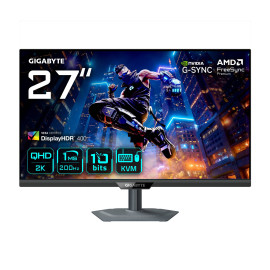 GIGABYTE M27Q2 QD Monitor Gaming 27” QHD - 2560 x 1440, 200Hz, 1ms, 350 cd/m²