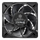 Silverstone Gehäuselüfter SST-FHS140X Carcasa del ordenador Ventilador 14 cm Negro 1 pieza(s)
