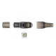 WP WPC-MDP-88-6AUP-TL conector RJ-45 Negro, Translúcido