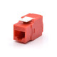 WP WPC-KEY-6UP-TL/R conector RJ45 Rojo, Blanco