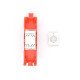 WP WPC-KEY-6UP-TL/R conector RJ45 Rojo, Blanco