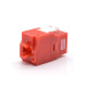 WP WPC-KEY-6UP-TL/R conector RJ45 Rojo, Blanco