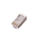 WP WPC-MDP-882-5F-R15 conector RJ45 Plata, Blanco