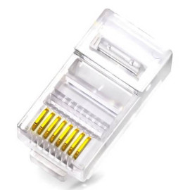 WP WPC-MDP-883-6UP-R50T conector RJ-45 Transparente