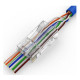 WP WPC-MDP-883-6UP-R50T conector RJ-45 Transparente