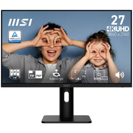 MSI PRO MP273UP E6 pantalla para PC 68,6 cm (27'') 3840 x 2160 Pixeles 4K Ultra HD Negro
