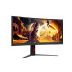 AOC G4 Gaming pantalla para PC 86,4 cm (34'') 3440 x 1440 Pixeles Negro, Rojo