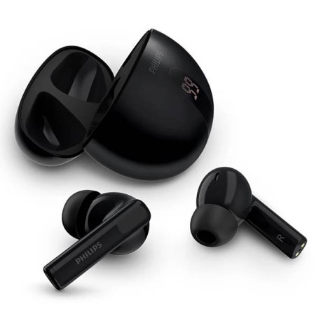 Philips TAT2520BK/00 auricular y casco Auriculares Inalámbrico Dentro de oído Llamadas/Música Bluetooth Negro