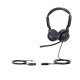 Yealink YHS36 E2 Dual Headset Auriculares Alámbrico Diadema Oficina/Centro de llamadas Negro