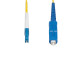 StarTech.com Cable de Fibra Óptica Simplex LC a SC (UPC) OS2 Monomodo de 2m