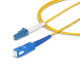 StarTech.com Cable de Fibra Óptica Simplex LC a SC (UPC) OS2 Monomodo de 1m