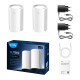 Cudy M11000 Tribanda (2.4 GHz / 5 GHz / 6 GHz) Wi-Fi 7 (802.11be) Blanco 4 Interno