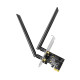 Cudy AC1300 Wireless Dual-Band PCI-E Adapter, WE1300 1.0 WLAN 867 Mbit/s