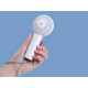 Conceptronic AERIVA01W ventilador y nebulizador personal de mano Blanco Ventilador de mano