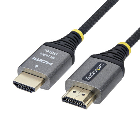 StarTech.com Cable HDMI Certificado Premium de Alta Velocidad de 2m - Ultraflexible