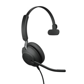 Jabra Evolve2 40 SE Auriculares Alámbrico Diadema Oficina/Centro de llamadas USB Type-C / USB Type-A Negro