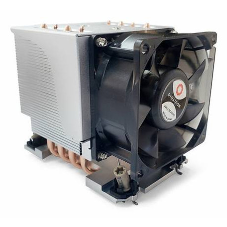 Dynatron S6 sistema de refrigeración para ordenador Procesador Refrigerador de aire 8 cm Aluminio, Negro 1 pieza(s)