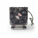 Dynatron S6 sistema de refrigeración para ordenador Procesador Refrigerador de aire 8 cm Aluminio, Negro 1 pieza(s)