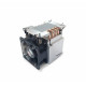 Dynatron S6 sistema de refrigeración para ordenador Procesador Refrigerador de aire 8 cm Aluminio, Negro 1 pieza(s)