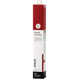 CRICUT SMART IRON-ON 33X91CM (GLITTER RED)
