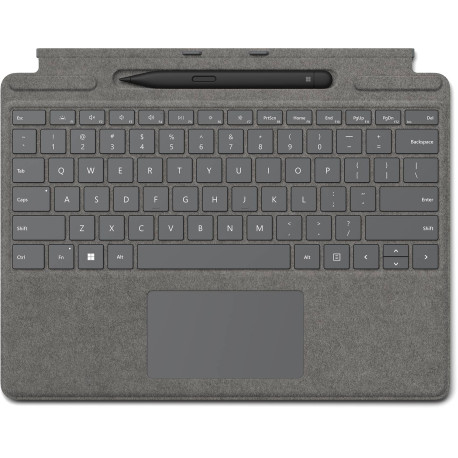 Microsoft Surface Pro Signature Keyboard w/ Slim Pen 2 Microsoft Cover port Platino